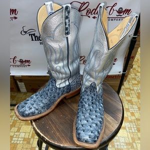 Anderson Bean cowboy western ostrich boots